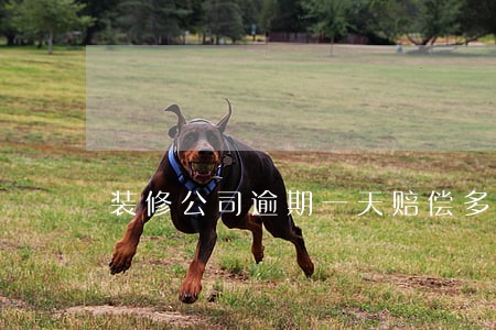 装修公司逾期一天赔偿多少
