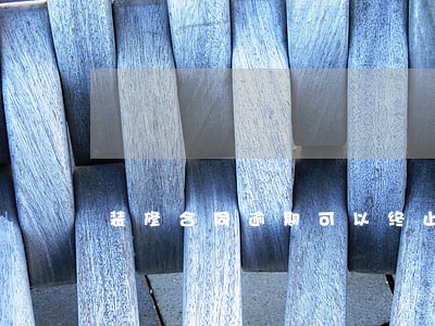 装修合同逾期可以终止协议吗 装修合同逾期可以终止协议吗