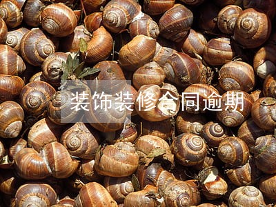 装饰装修合同逾期 装饰装修合同逾期
