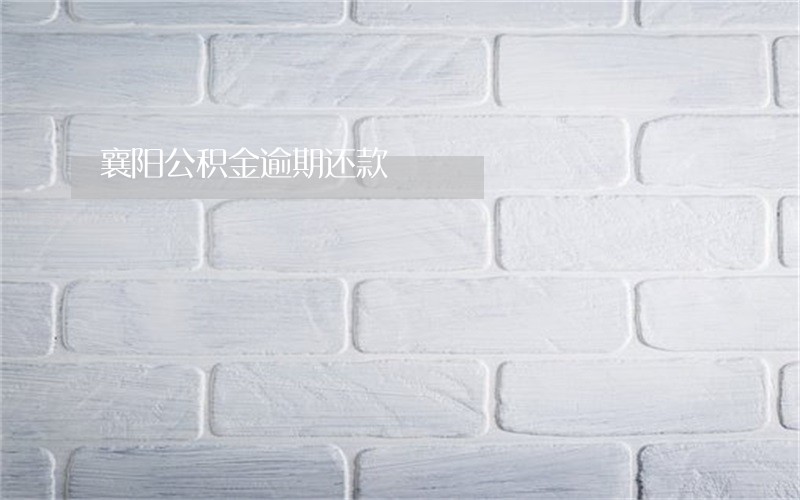 襄阳公积金逾期还款 襄阳公积金逾期还款
