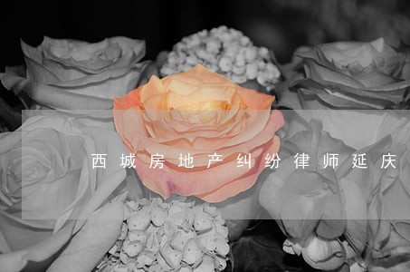西城房地产纠纷律师延庆 西城房地产纠纷律师延庆