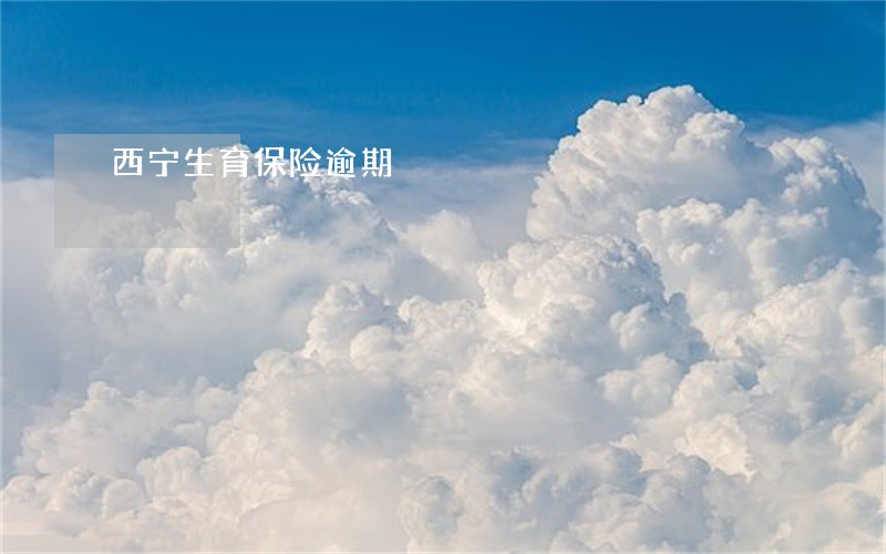西宁生育保险逾期 西宁生育保险逾期