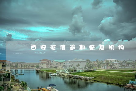 西安征信逾期恢复机构