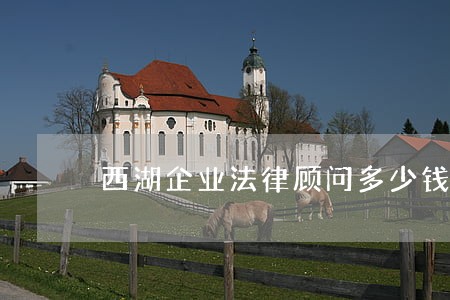 西湖企业法律顾问多少钱 西湖企业法律顾问多少钱