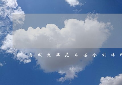 西藏拉萨尼木县合同律师团队 西藏拉萨尼木县合同律师团队