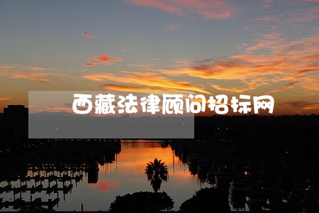 西藏法律顾问招标网 西藏法律顾问招标网