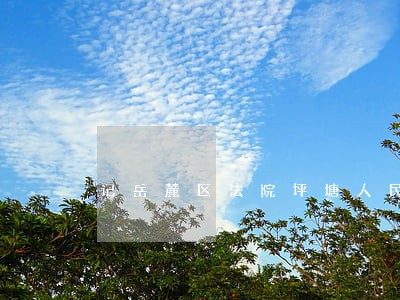 记岳麓区法院坪塘人民法庭 记岳麓区法院坪塘人民法庭
