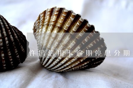 许昌信用卡逾期停息分期怎么协商 许昌信用卡逾期停息分期怎么协商