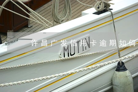 许昌广发信用卡逾期如何处理 许昌广发信用卡逾期如何处理