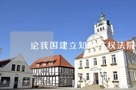 论我国建立知识产权法院的思考