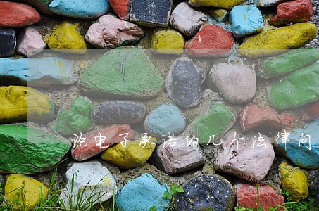 论电子承诺的几个法律问题 论电子承诺的几个法律问题