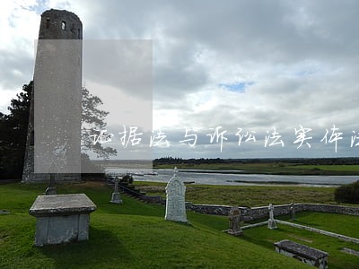 证据法与诉讼法实体法的关系 证据法与诉讼法实体法的关系