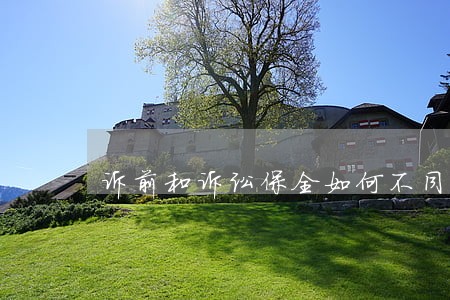 诉前和诉讼保全如何不同 诉前和诉讼保全如何不同