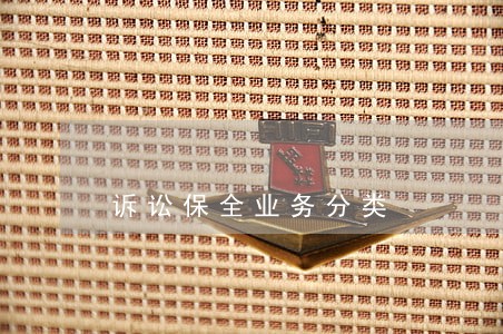 诉讼保全业务分类 诉讼保全业务分类