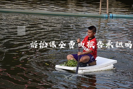 诉讼保全费由被告承担吗 诉讼保全费由被告承担吗