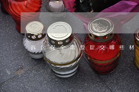 诉讼保全需要提交哪些材料 诉讼保全需要提交哪些材料