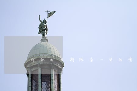 诉讼时效期限为一年的情形有 诉讼时效期限为一年的情形有