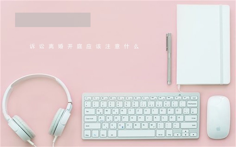 诉讼离婚开庭应该注意什么 诉讼离婚开庭应该注意什么