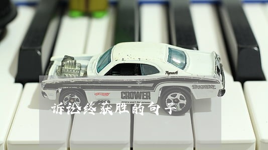 诉讼终获胜的句子 诉讼终获胜的句子
