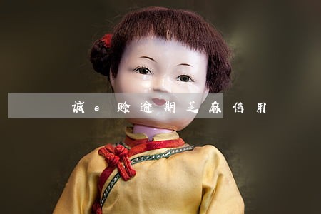 诚e赊逾期芝麻信用 诚e赊逾期芝麻信用