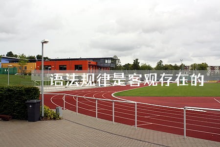 语法规律是客观存在的 语法规律是客观存在的