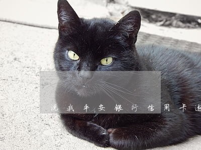 说我平安银行信用卡逾期
