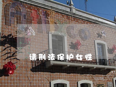 请刑法保护女性 请刑法保护女性