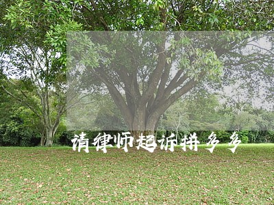 请律师起诉拼多多 请律师起诉拼多多