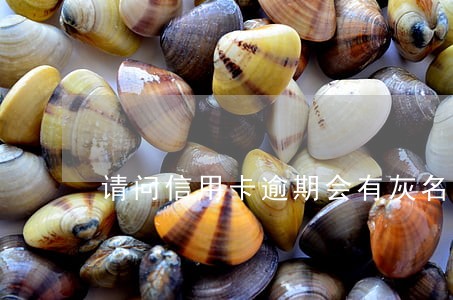 请问信用卡逾期会有灰名单吗 请问信用卡逾期会有灰名单吗
