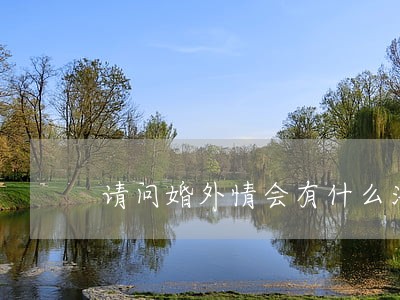 请问婚外情会有什么法律上后果吗 请问婚外情会有什么法律上后果吗