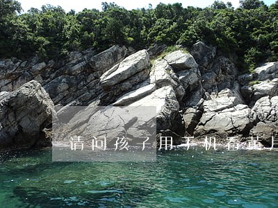 请问孩子用手机看黄片违法吗 请问孩子用手机看黄片违法吗