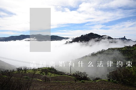 请问离婚有什么法律约束吗 请问离婚有什么法律约束吗