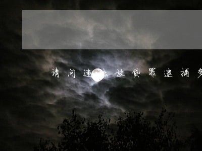 请问违法放贷罪逮捕多久判刑 请问违法放贷罪逮捕多久判刑