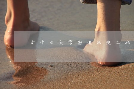 读什么大学能进法院工作 读什么大学能进法院工作
