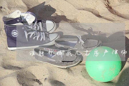 谁能介绍我几名房产律师 谁能介绍我几名房产律师