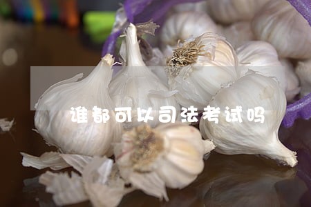 谁都可以司法考试吗 谁都可以司法考试吗