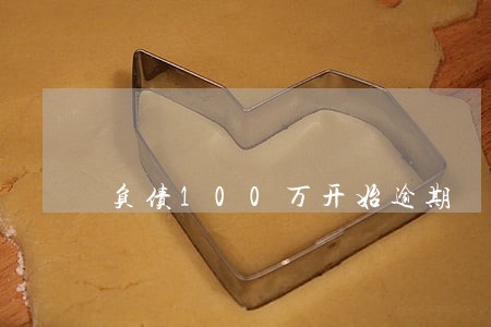 负债100万开始逾期 负债100万开始逾期