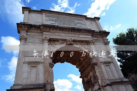 负债100万快逾期 负债100万快逾期