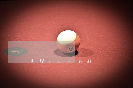 负债10w逾期 负债10w逾期