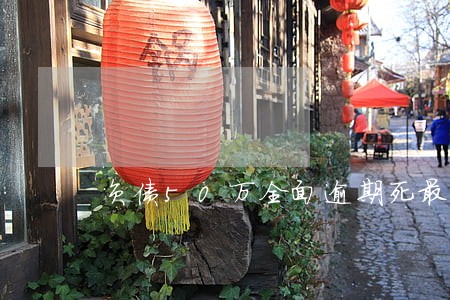 负债50万全面逾期死最好归宿 负债50万全面逾期死最好归宿