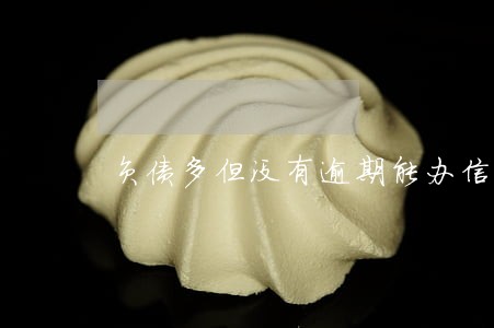 负债多但没有逾期能办信用卡吗 负债多但没有逾期能办信用卡吗