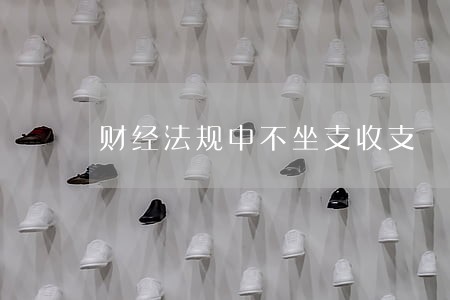 财经法规中不坐支收支 财经法规中不坐支收支