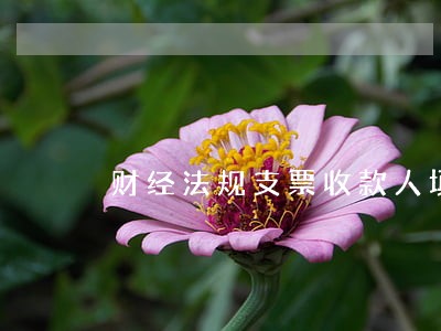财经法规支票收款人填错了 财经法规支票收款人填错了