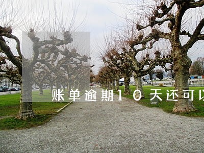 账单逾期10天还可以用吗 账单逾期10天还可以用吗
