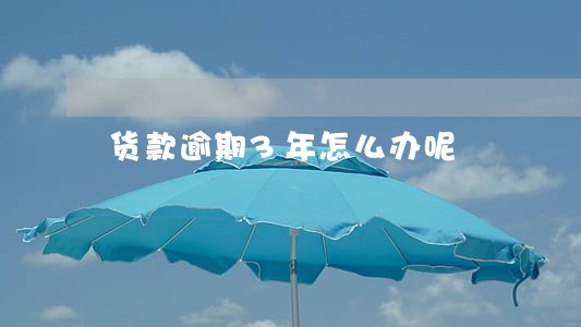 货款逾期3年怎么办呢 货款逾期3年怎么办呢