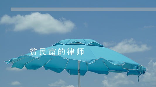 贫民窟的律师 贫民窟的律师