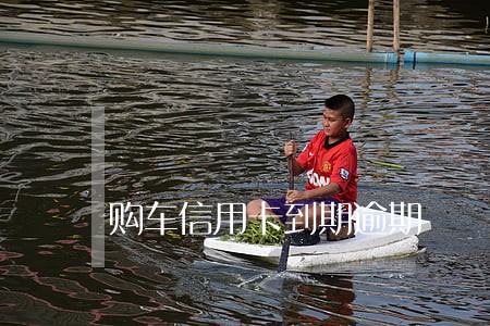 购车信用卡到期逾期