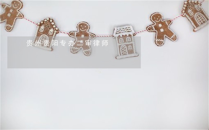 贵州贵阳专办二审律师 贵州贵阳专办二审律师