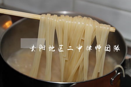 贵阳地区二审律师团队 贵阳地区二审律师团队
