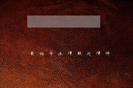 贵阳市法律顾问律师 贵阳市法律顾问律师